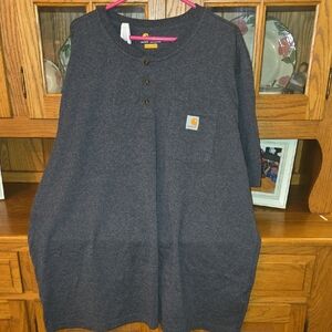 Carhartt Men's Charcoal Crewneck Sweater